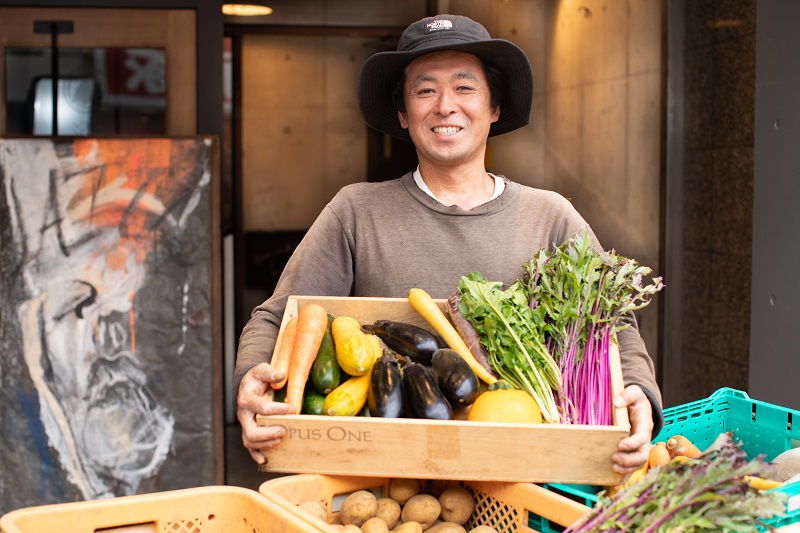 無農薬の産地直送